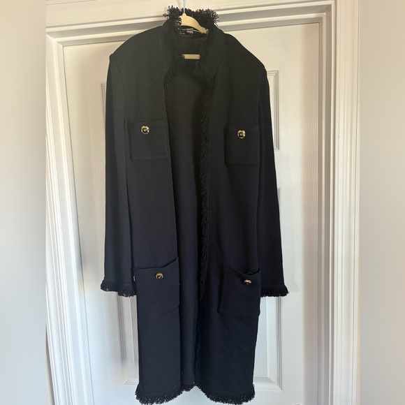 St. John Collection Jackets & Blazers - Vintage St. John Rockstar Fringe Jacket